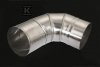 Kolano kominowe regulowane, DN 120, 90st SJBK90120
